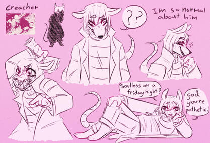 2 bust, 1 halfbody, 1 fullbody sketch
